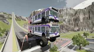 Mobil vs Big Ramp #3 - BeamNG Drive #beamngdrive
