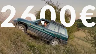 J'ai acheté le 4x4 le moins cher pour voyager