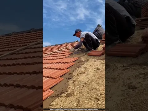 थाईलैंड वाले घरों की छत्तों में मिट्टी क्यों डालते हैं 🙄 #roof #shorts