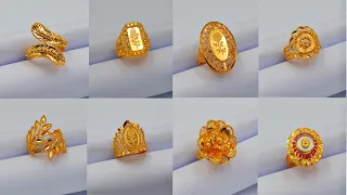 أجمل تشكيلة خواتم ذهب عيار 21k 😍🔥من مجوهرات درة 💎