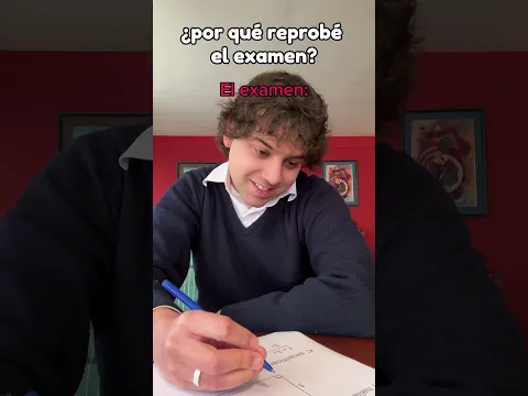 ¿Por qué reprobé el examen? | Gabo Alvarez