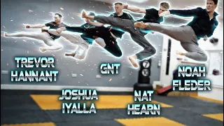Martial Arts Tricking Sampler |  Ft. Trevor Hannant, Joshua Iyalla, Nat Hearn & Noah Fleder