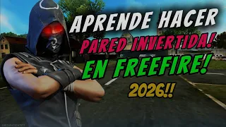 !Aprende a Poner paredes Invertidas! En FreeFire 2026!!