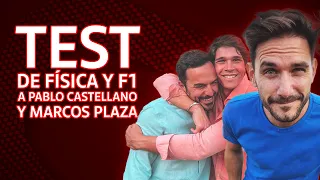 SANTANDER LAP ZERO: Test de FÍSICA y F1® a Pablo Castellano y Marcos Plaza