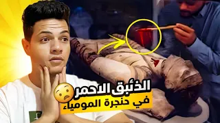 الزئبق الأحمر يوجد في فم المومياء