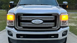 How to color match your headlights (F250 super duty)