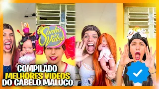 COMPILADO CABELO MALUCO - Melhores Vídeos do Luís Augusto Brito (Bebê Reborn, Escola e Mães)
