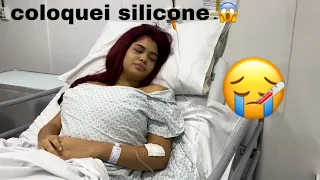 COLOQUEI SILICONE 😱😱