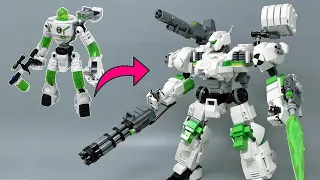 I Customized a Store-Bought LEGO Robot To Armored Core Style [Bipedal]