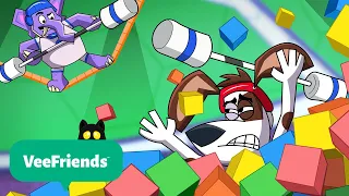 Goofball Gladiator Challenge | VeeFriends 🐈‍⬛ | NEW! | 🐘Full Episodes 🐶