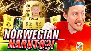 INSANE FIFA 22 STRIKER?! 88 HAALAND PLAYER REVIEW! FIFA 22 Ultimate Team