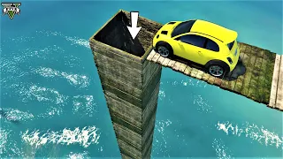 Satisfying Mini Cooper Parkour - Jumping Inside Chimney