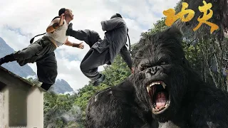 野猴偷襲眾人，殊不知小夥子身懷絕技，一敵千橫掃全場 ✨ Kung Fu | 功夫