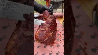 Massive Smoked Ham | Grill Nation