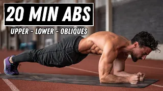 20 Minute Complete ABS WORKOUT | Rowan Row