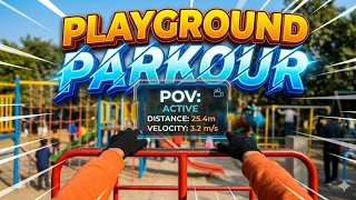 Playground parkour pov compilation 