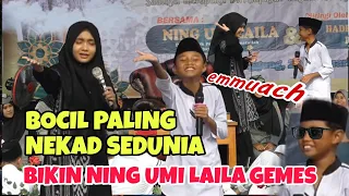 🔴BOCIL KUCLUK  terparah NEKAT KISS NING UMI LAILA || NING UMI LAILA 2024