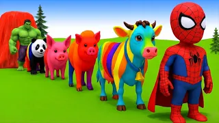Playing as Funny Animals Crossing Fountain of Paint