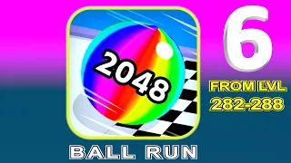 BALL RUN 2048 with PPG Part 6 all levels road