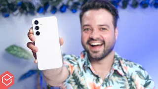 🔥 NOVO GALAXY A55! // o INTERMEDIÁRIO MAIS VENDIDO ganhou uma ATUALIZAÇÃO! Unboxing e Impressões!