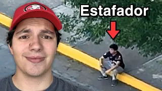 GRABÉ A UN ESTAFADOR POR 24 HORAS!!!