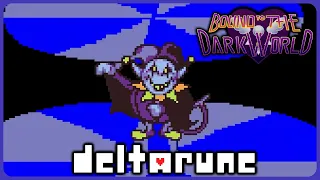 Jevil Boss Fight - Bound to the Dark World ( Deltarune Earthbound Hack )