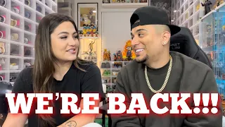 WE'RE OFFICIALLY BACK ON YOUTUBE !!! **UPDATED Q&A**