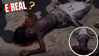 Sereia e encontrada em Angola e parece real o vídeo esta chocar o mundo