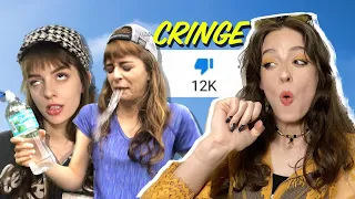 Reacting To My Worst Videos EVER - Comedy Skits Gone Horribly Wrong