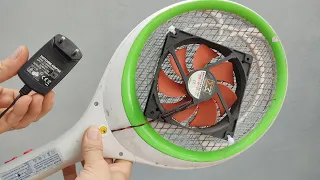 vợt muỗi hỏng đừng vứt đi làm cái này sẽ có ích gấp 1000 lần
