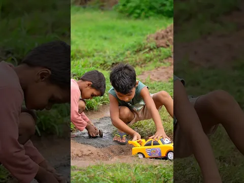 Garib Bachche Ke Car Nadi Me Bah Gya || Rc Toys #shorts #diy #experiment