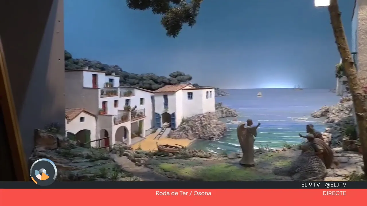 Visitem la mostra de pessebres i diorames de Roda de Ter