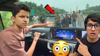 Piyush और गुंडों की लड़ाई हो गई 😧 Highway Pe 🤯 @souravjvlogs #souravjoshivlogs Sourav Joshi Vlogs
