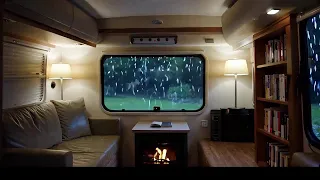 RV on rainy days  decompress and help sleep。#rvlife #rv