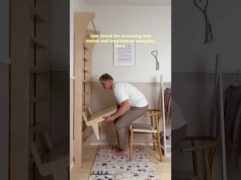 How to make wall bars into an everyday item 🤯
