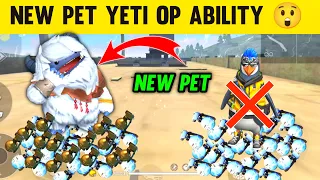 NEW PET YETI OP ABILITY 😲 BYE BYE MR. WAGGOR