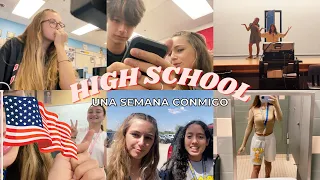 🇺🇸 UNA SEMANA CONMIGO en mi HIGH SCHOOL | Elaia