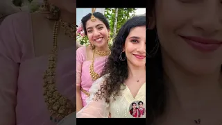 பாரம்பரிய முறையில் சாய் பல்லவி தங்கை திருமணம்🤩 #trending #wedding #shortsfeed #marriage #shorts