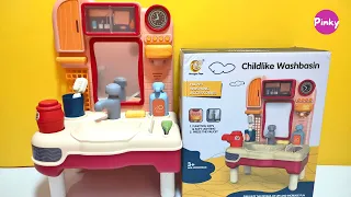 4 Minutes Satisfying with Unboxing Cute Hello Kitty Sink | ASMR Toys