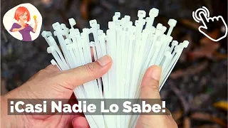 ¡ESTOS SUJETACABLES SON ORO! MUY POCAS PERSONAS CONOCEN ESTOS USOS