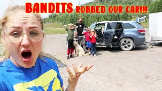 Someone Broke Into Our Car! We're Robbed!