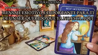 ✨Un Ser Querido que Ya No está Aquí ✝️ Tiene un Mensaje Emotivo e Importante para Ti ☁️💌☁️ #tarot  ✨