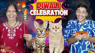 Diwali Celebration With Caty And Mota 💀😁 | Boht Sare Patake Fode 😂💣 | Sirf Shreyansh