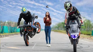 Ladki Ki Piche Mat Bhago || Ktm Lover || Sumon Stunts