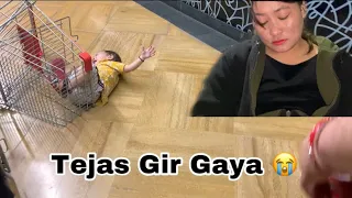 Tejas Bahut Buri Trah Gir Gaya 😭