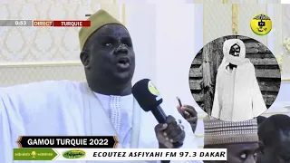 Gamou Turquie 2022 - Sam Mboup rend hommage à Serigne Touba