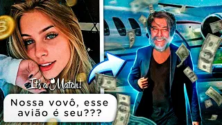 Fingi ser um IDOSO MILIONÁRIO no TINDER e isso aconteceu...