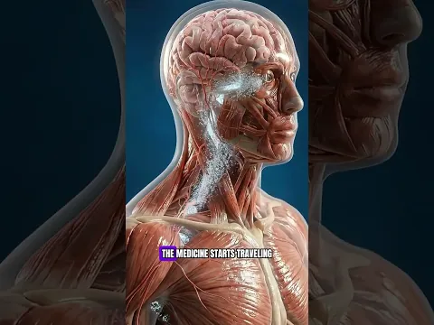 What Happens Inside Your Body When You Take a Headache Pill? #humanbody #shorts #animation