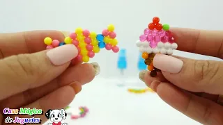 Creamos Flores, Animales y Golosinas con Aquabeads