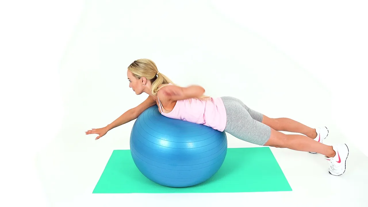Image Swiss Ball Krabbeln